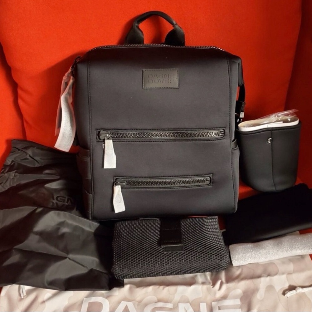 Dagne Dover medium indi bag in onyx